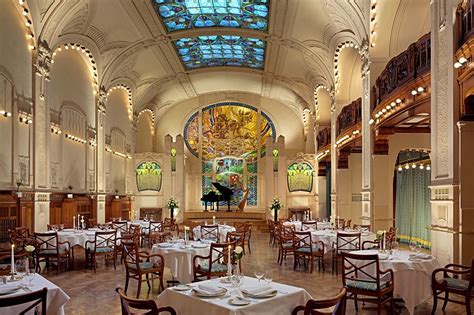 Each features a varied menu, including daily specials. L'Europe Restaurant at Belmond Grand Hotel Europe in St ...
