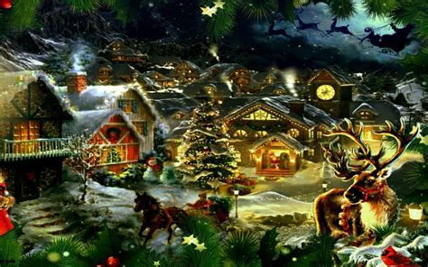 Victorian Christmas Computer Wallpapers Wallpaper Cave