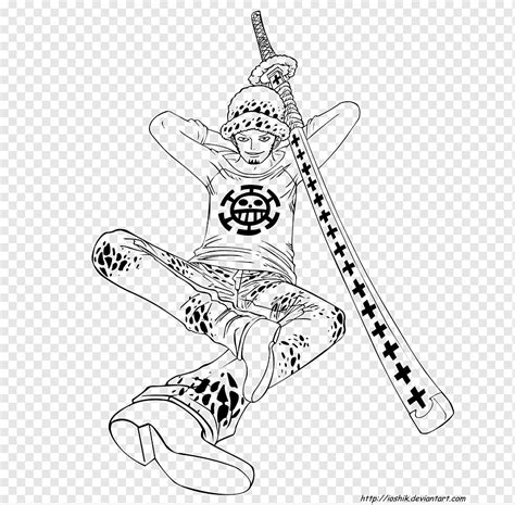 One Piece Coloring Pages Law 310842 One Piece Law Coloring Pages