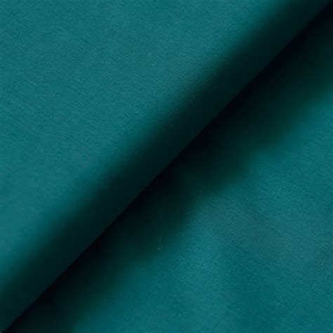 Tissu voile de coton | bleu canard - A&A Patrons