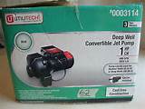 Utilitech 1-hp Convertible Jet Pump Images