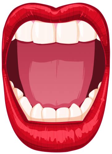 Open Mouth Png Clip Art Mouth Painting Mouth Clipart Mouth Drawing