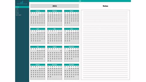 Excel Calendar Template For Free Download Now