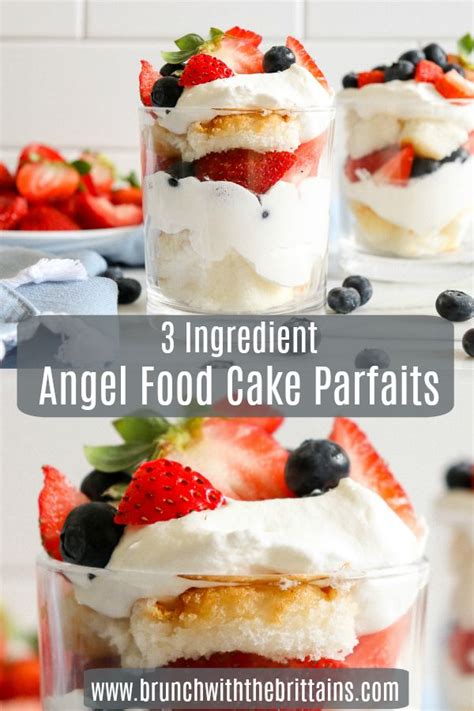 Angel Food Cake Parfait Brunch With The Brittains Recipe Food