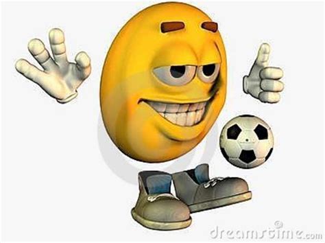 Smiley Face Playing Soccer Funny Emoji Emoji Meme Smiley