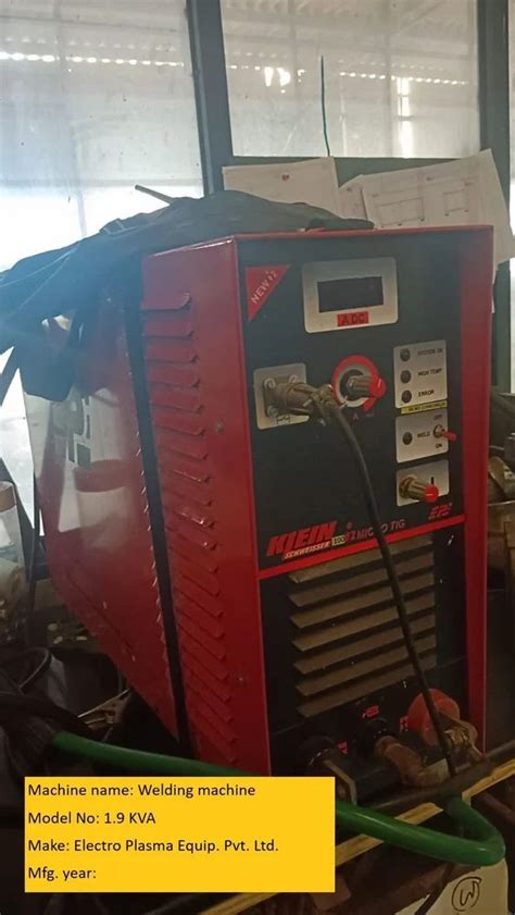 Three Phase 50 Hz 1 9 KVA Electro Plasma Welding Machine Automation