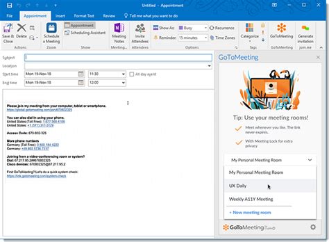 Quick working steps to connect office 365 to outlook 2016, 13, 10, 2007 manually. Planen von Meetings mit dem GoToMeeting Office 365 Outlook ...