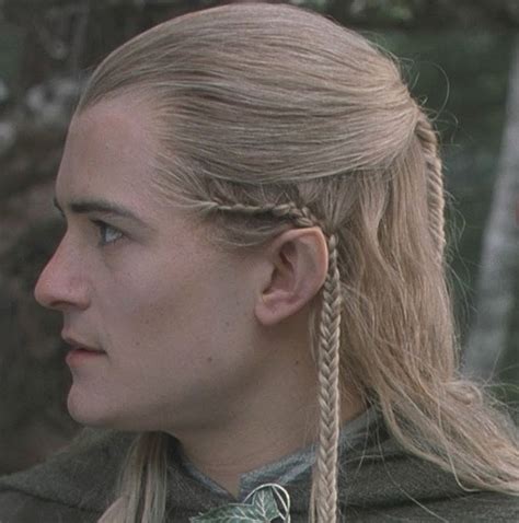 Famous Braids Legolas Elven Hairstyles Elf Hair Hair Tutorial