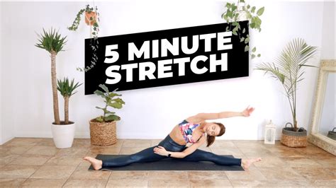QUICK 5 MINUTE STRETCH At Home Basic Stretch And Strengthening YouTube