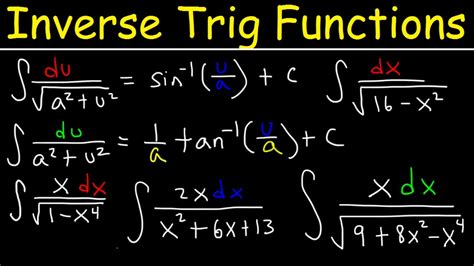 Similarly, inverse functions of the basic trigonometric functions are said to be inverse trigonometric functions. Fun Practice and Test: Inverse Trigonometric Functions ...