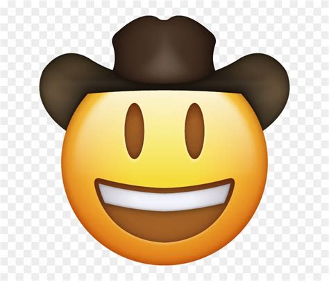 Emoji Icon Cowboy Emoji Cowboy Emoji Free Transparent Png Clipart