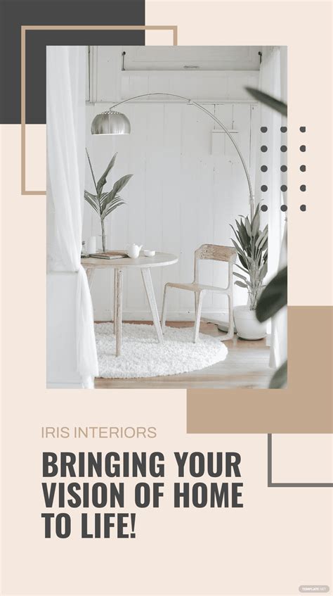 Free Interior Design Instagram Story Ad Download In Png 