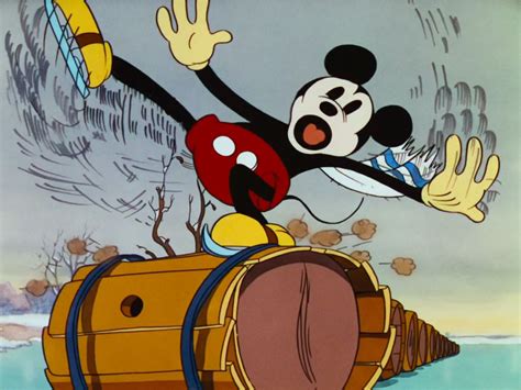 Recogiendo Hojas Bajo Estricto Mickey Mouse On Ice 1935 Hipócrita