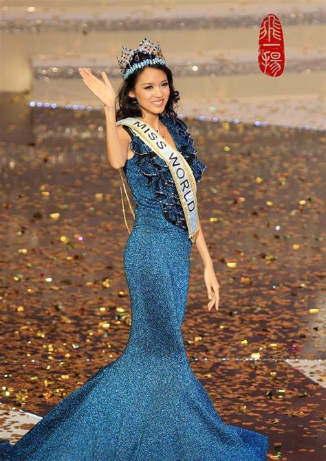 Miss World Zhang Zilin Represents Chinese Beauty Cn