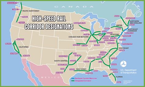 new high speed rail map