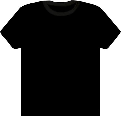 Blank Black T Shirt Png