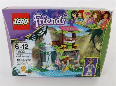 Lego Friends Jungle Falls Rescue Partly Built Set 41033 W Box And Instructions £9 64 Picclick Uk