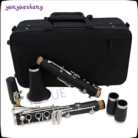 High Quality B The 17 Key Clarinet Of White Brass Nickel Plated Keyabs