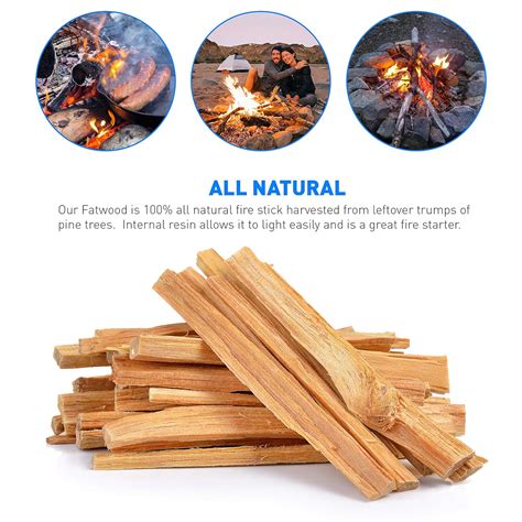 480 Eco Stix Fatwood Starter Kindling Firewood Sticks Wood Stoves