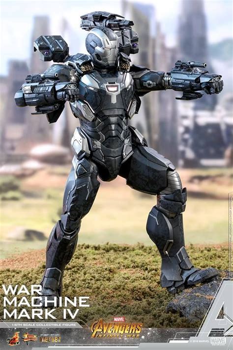 Hot Toys 16 Diecast Series《avengers Infinity War》war Machine Mark Iv