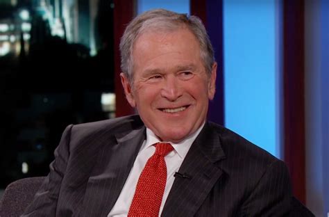 George W Bush Laughs At Trump Jokes Reveals If Impressions Ever