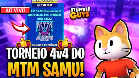 Torneio X Do Samu Live Stumble Guys Ao Vivo Lukezinho Youtube