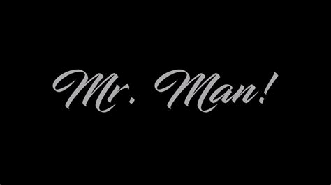 Mr Man Youtube
