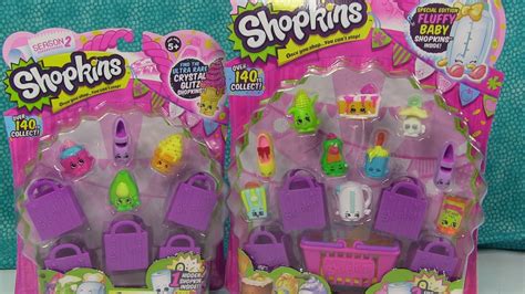 Shopkins Season 2 12 And 5 Pack Opening Unboxing Toy Review 1 Youtube