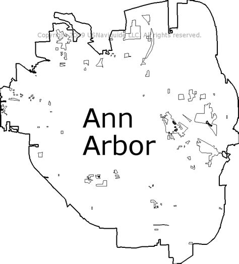 Ann Arbor Zip Code Map Maps For You