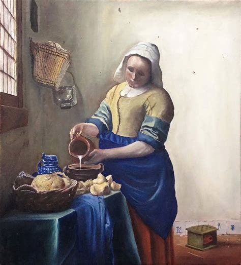 The Milk Woman Painting By Sofia Fresia Saatchi Art