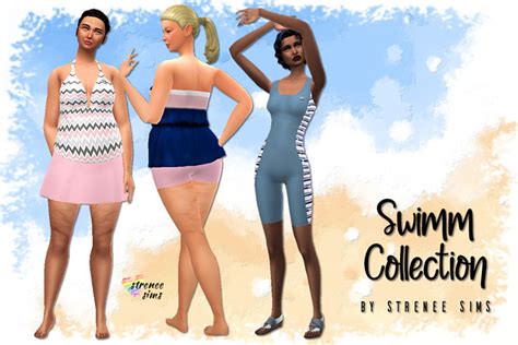 Sims 4 Cc Maxis Match Bikinis And Swimwear Girls Guys Fandomspot