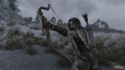 Hunting Bow Wallpapers Hunter Skyrim Wow Sighted
