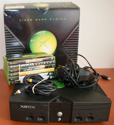 Original Xbox Console With 6 Games Catawiki