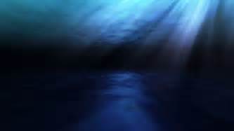 Blue Underwater Loopable Background Deep Into The Ocean With Blue