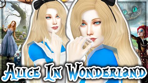 The Sims 4 Cas Alice In Wonderland Collab W Pastel Gaming Youtube