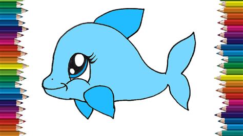 Https://tommynaija.com/draw/cartoon Dolphin Cute How To Draw A Dolphin
