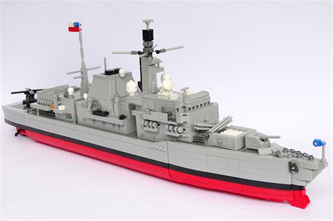 Type 23 Frigate 1200 Scale Lego Model Chilean Navy Lego Ship