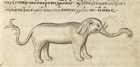 The Implausible Medieval Elephant Getty Iris