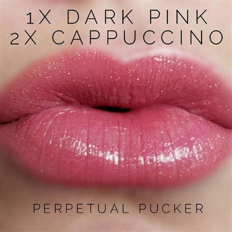 Lipsense Distributor Perpetualpucker Dark Pink And Cappuccino