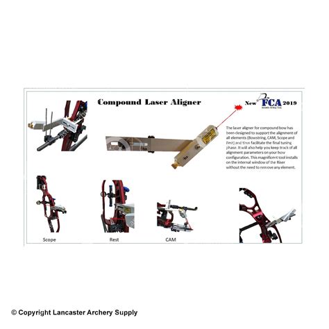 Gas Pro FCA Compound Laser Alignment Tool – Lancaster Archery Supply
