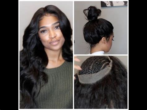 The mastermind of the popular illusion wig brand trayciee's pieces the mastermind of the popular illusion wig brand trayciee's pieces (@tray_ciee) has just released a youtube tutorial on how to style your glueless frontal wigs. 360 lace frontal install! NO GLUE, TAPE, OR GEL [Video ...