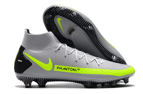 The New Nike Phantom Gt Elite Dynamic Fit Fg Grey And Yellow Football Boots
