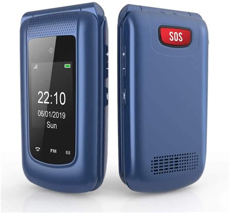Unlocked 3g Seniors Flip Cell Phone Uleway Dual Sim Card Big Button