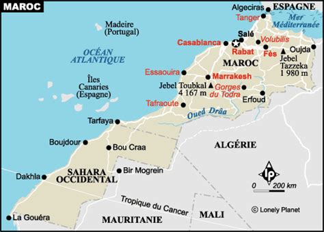 Carte Maroc Plan Des Sites Incontournables Lonely Planet Hot Sex Picture