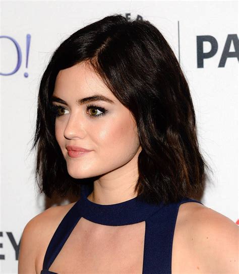 Pin By D Wolf On Lucy Hale Lucy Hale Short Hair With Bangs Hairstyles With Bangs