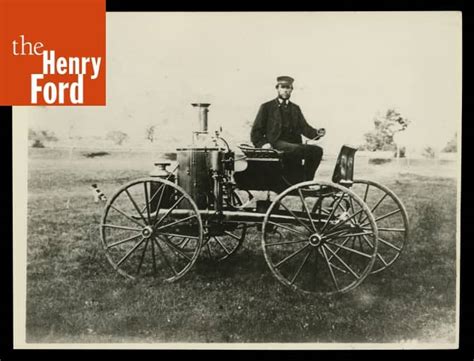 Sylvester Roper With Steam Carriage Circa 1865 The Henry Ford