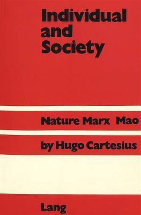 Individual And Society 9783261020635 Hugo Cartesius Boeken