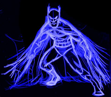 Batman Neon By Alanschell On Deviantart