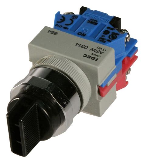 Asw3111 203 Idec Rotary Switch 3 Position 1 Pole