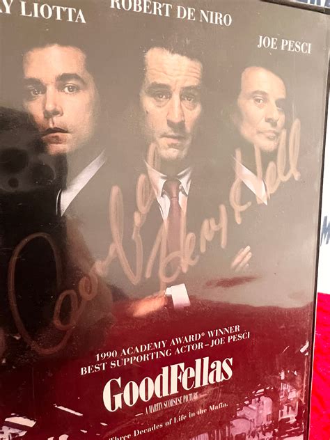 Signed Henry Hill Goodfellas Dvd Real Life Gangster Rare Full